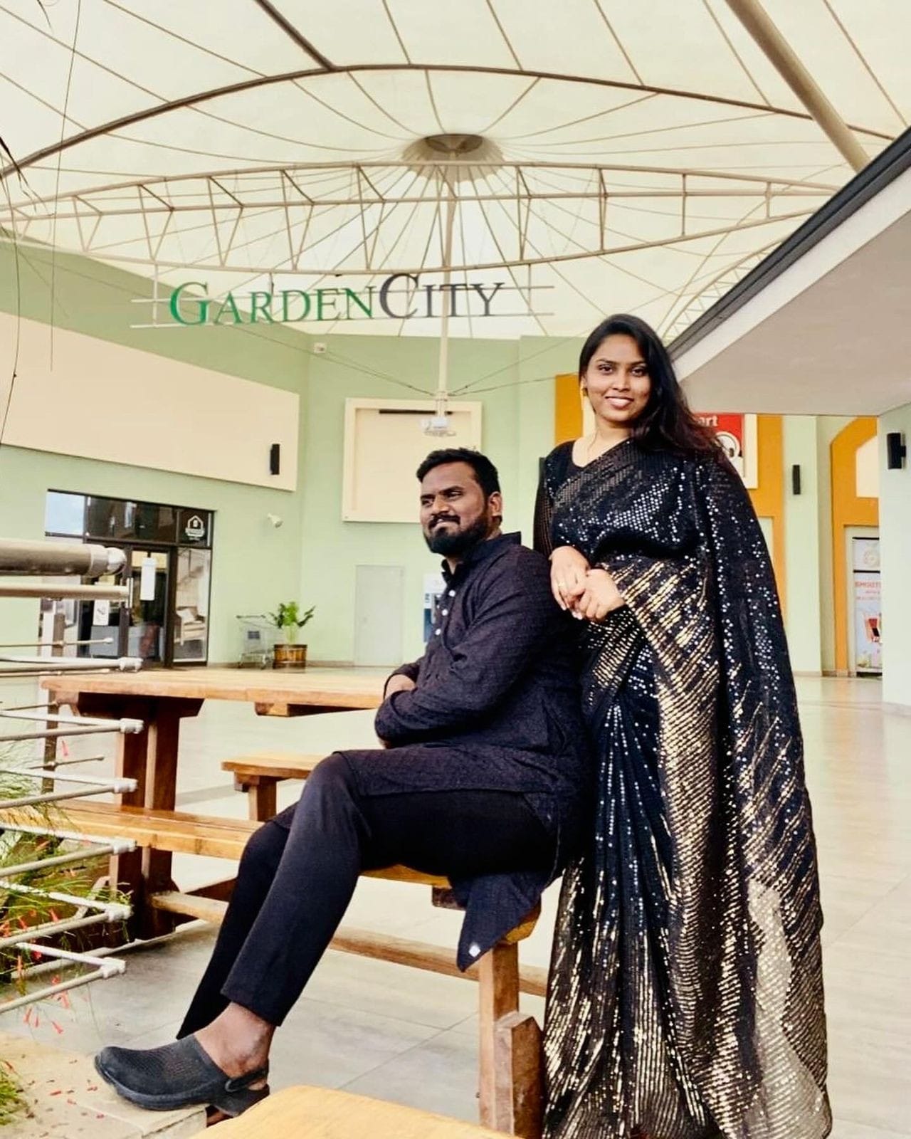 The coordinator and her husband