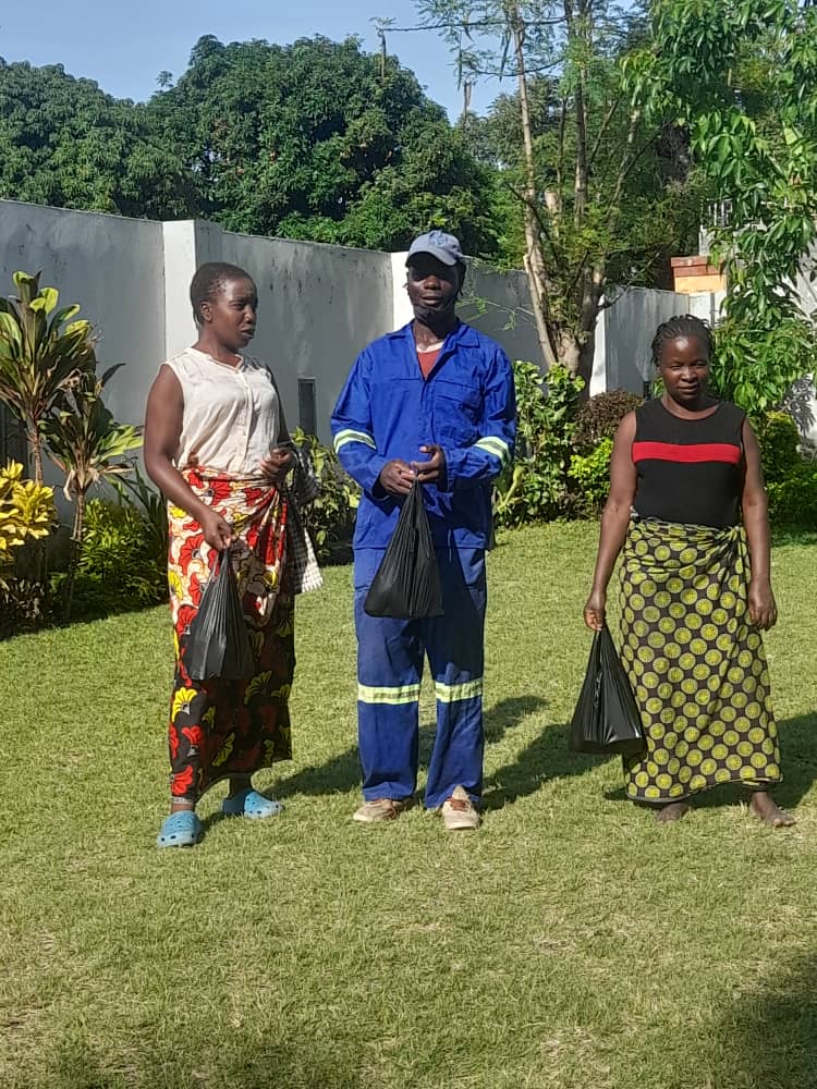 During an outreach program in the community