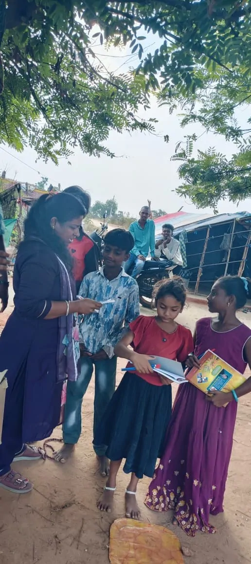 An outreach in March 2025. Reaching out to the community.